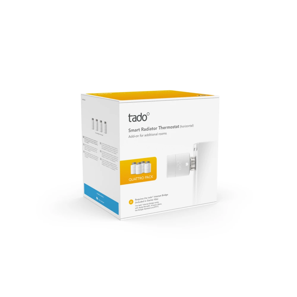 Tado Thermostat Connecté Filaire Black Edition Kit De Démarrage V3+ - 4 T... – Image 11