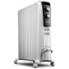 DeLonghi Radiateur Bain D'huile Avec Thermostat Réglable 2500 W Blanc