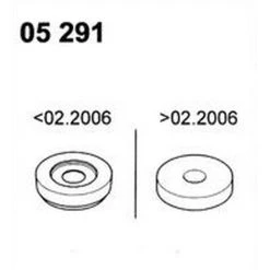 GROHE 0529100M - Joint Clapet Plat >02.2006 - 15x21 - 5.6x17.5 Mm - ...