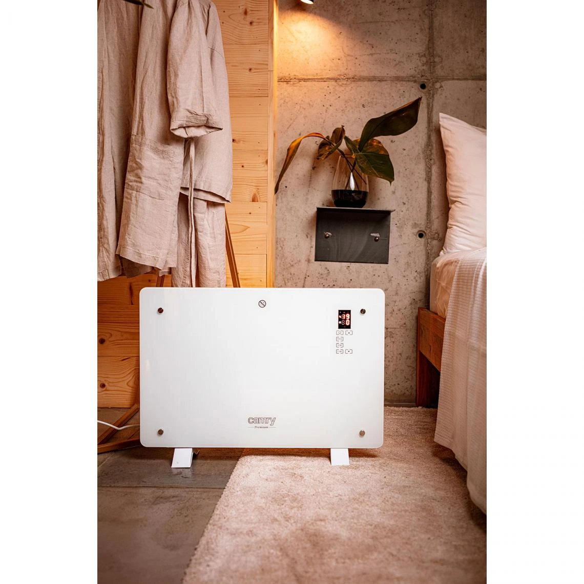 Camry Convecteur électrique Radiateur à Convection Télécommande, Ecran T... – Image 3