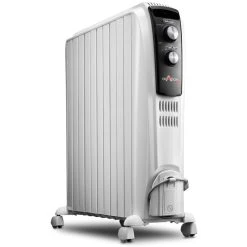 Radiateur à Bain D'huile 2500w Blanc - Trd41025 - DELONGHI