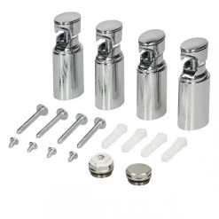 ECD Germany Supports De Fixation Pour Radiateur Sèche-Serviettes - Ch...