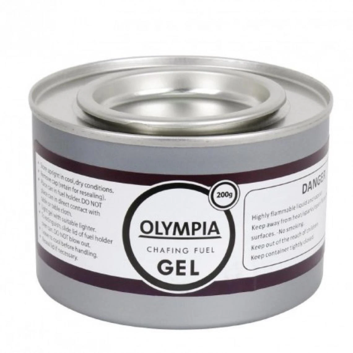 Olympia Gel Combustible Pour Chaffing Dish 2h - Lot De 12 Capsules - ...