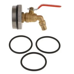 Marque Generique D50 En Acier Inoxydable Ton Baril Sortie Robinet Robinet De Vidange Po...