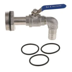 Marque Generique Bouche D'huile De Sortie De Baril De Tonne / Robinet 90 Degrés 20mm M...