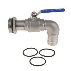 Marque Generique Tonneau De Sortie D'huile Bouche / Robinet 90 Degrés 20mm Mâle Filet...