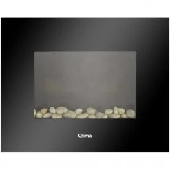 Qlima Chauffage électrique Avec Effet De Flamme EFE 2018 1800 W Noir