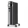 Radiateur Bain D'huile 1500w Noir - Oreanoir1500 - SUPRA