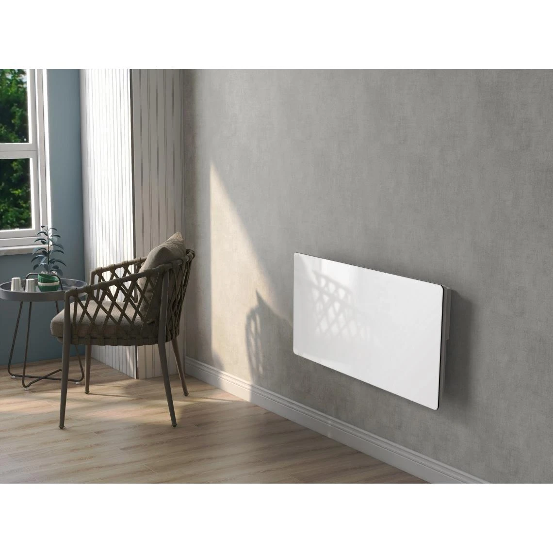 Kalia Radiateur à Inertie Céramique GLASS Verre 2000W – Image 2