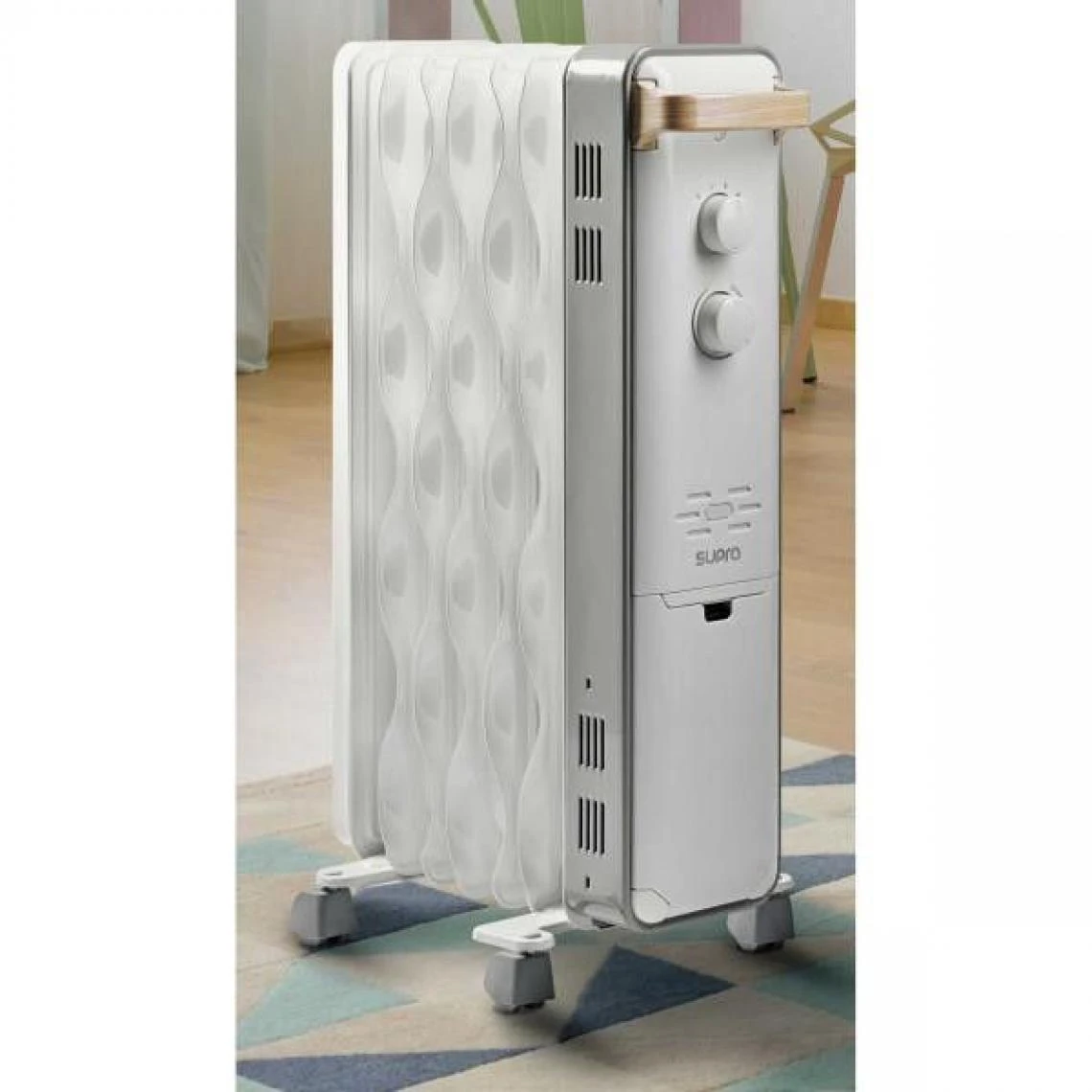 RADIATEUR BAIN D'HUILE - 3 Allures - Thermostat - Hors-gel SUPRA - OA...