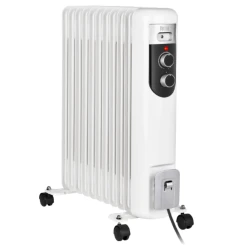 SANS MARQUE Radiateur électrique à Huile Teesa TSA8049 2500 W (11 Ailettes) Avec...