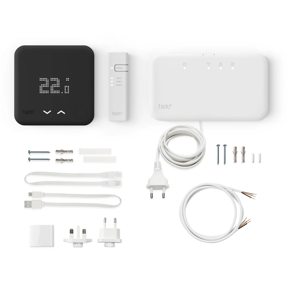 Tado Thermostat Connecté Sans Fil Black Edition Kit De Démarrage V3+ - 4 ... – Image 9