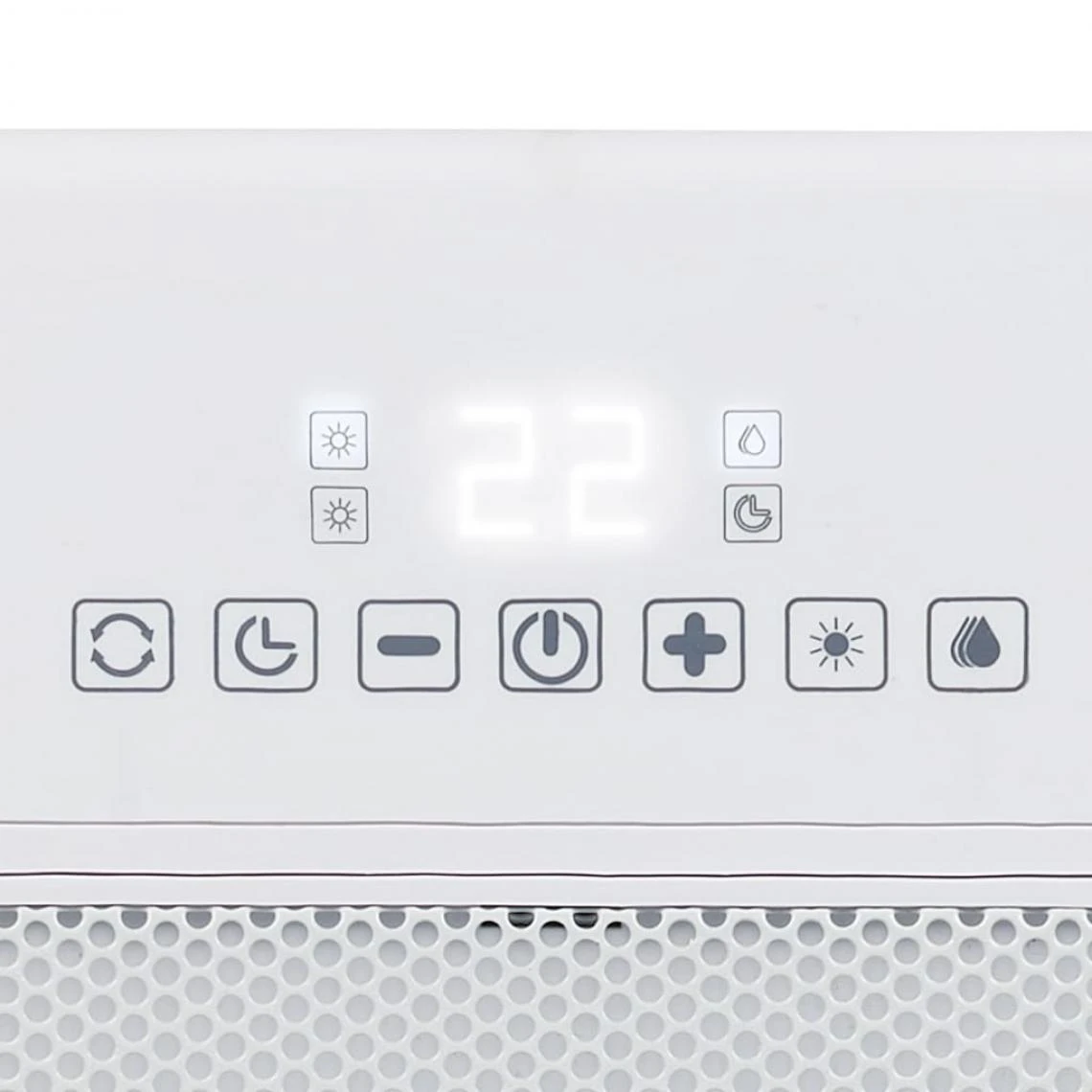 Tristar Chauffage Céramique 2 En 1 KA-5266 1800 W Blanc – Image 5