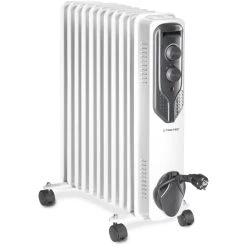 TROTEC Radiateur Bain D'huile TRH 21 E, Chauffage Mobile Portatif Chau...