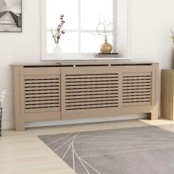 VidaXL Cache-radiateur MDF 205 Cm