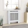 VidaXL Cache-radiateur MDF Blanc 78 Cm