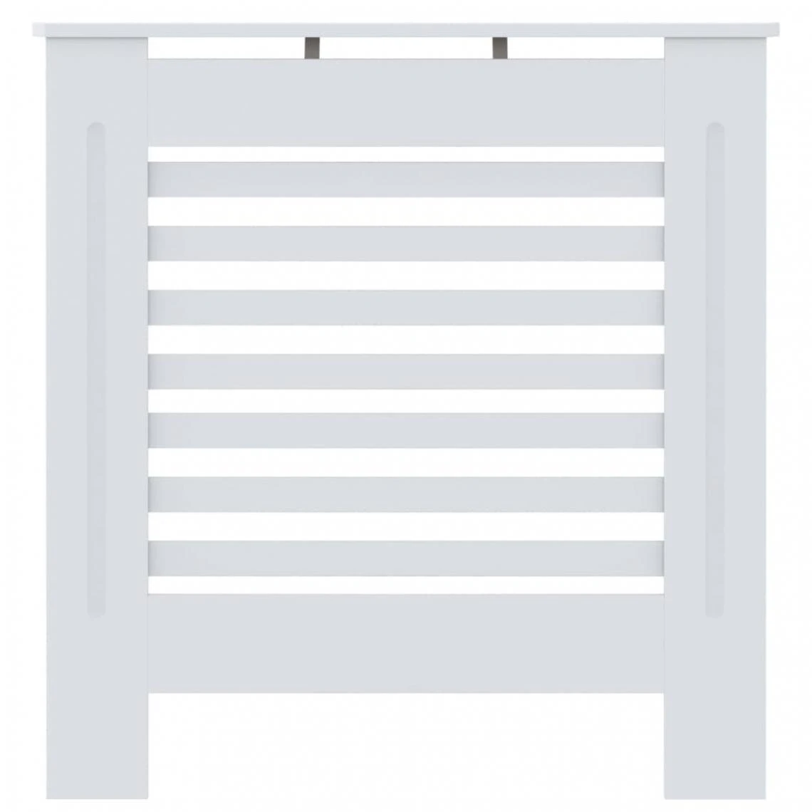 VidaXL Cache-radiateur MDF Blanc 78 Cm – Image 3