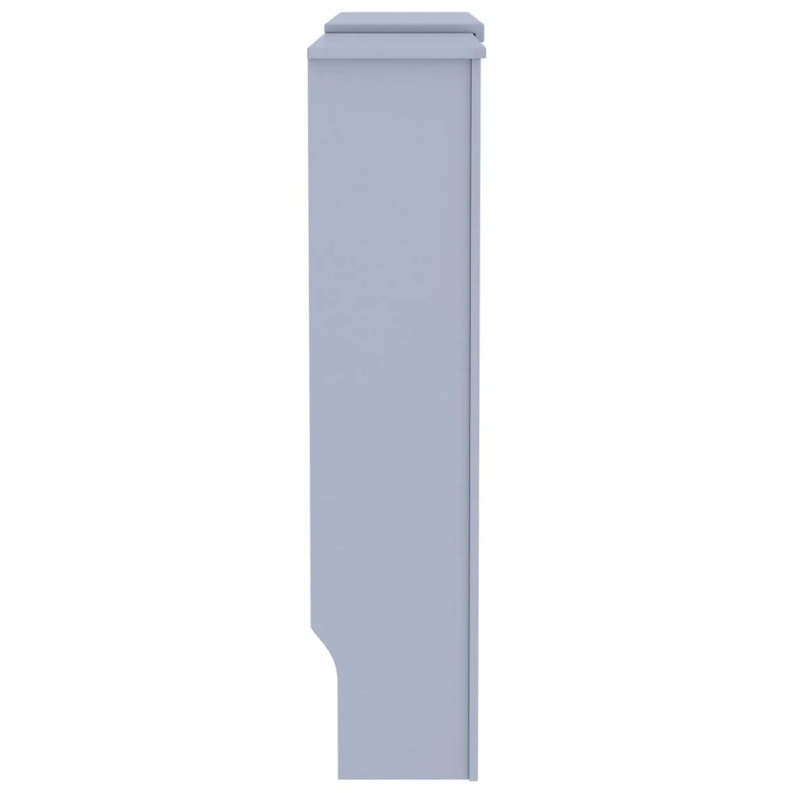VidaXL Cache-radiateur MDF Gris 205 Cm – Image 4