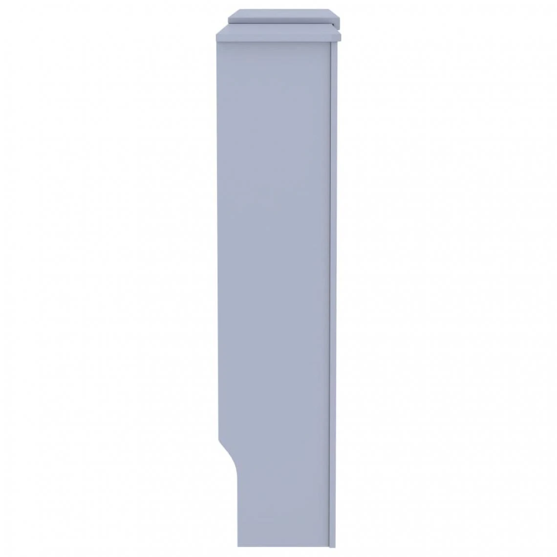 VidaXL Cache-radiateur MDF Gris 205 Cm – Image 4