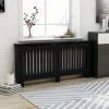 VidaXL Cache-radiateur Noir 172x19x81 Cm MDF