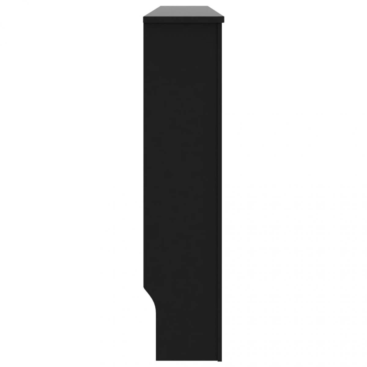 VidaXL Cache-radiateur Noir 172x19x81 Cm MDF – Image 4