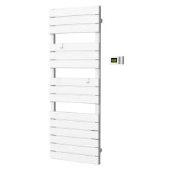 VOLTMAN - Seche Serviettes Barres Plates - Sec Chauffant - 750W -progr...