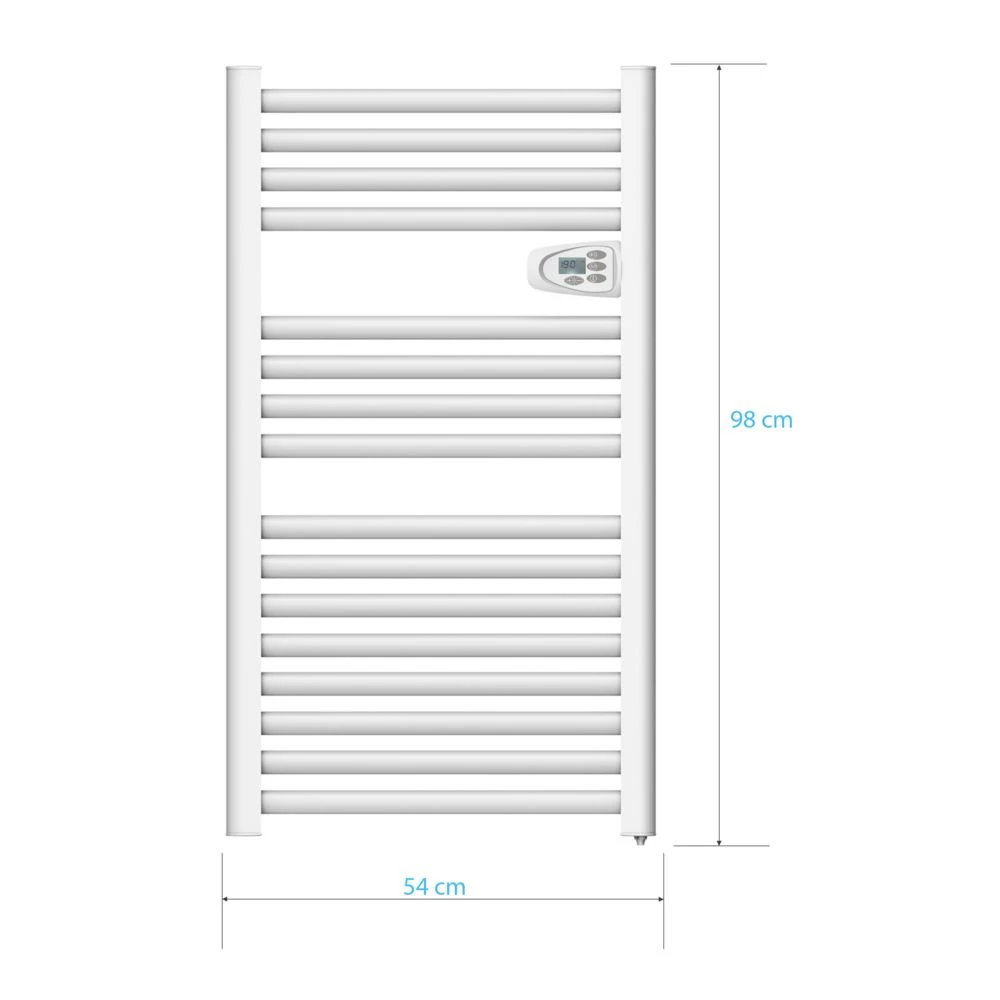 VOLTMAN - Seche Serviettes Barres Rondes Sec Chauffant - 500 Watts -pr... – Image 5